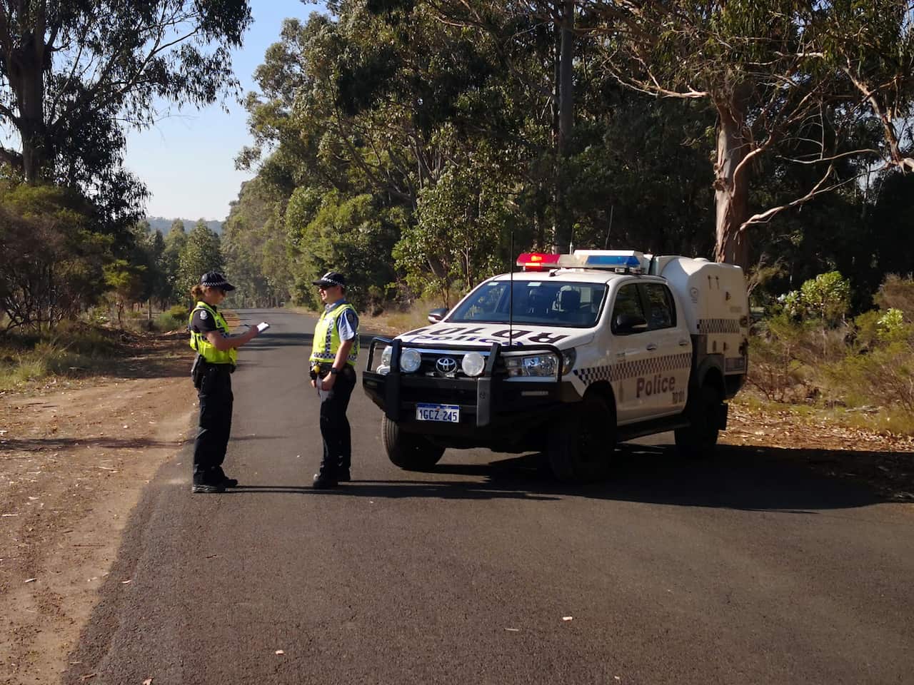 A forensic investigation into what happened at the WA rural property is continuing. 