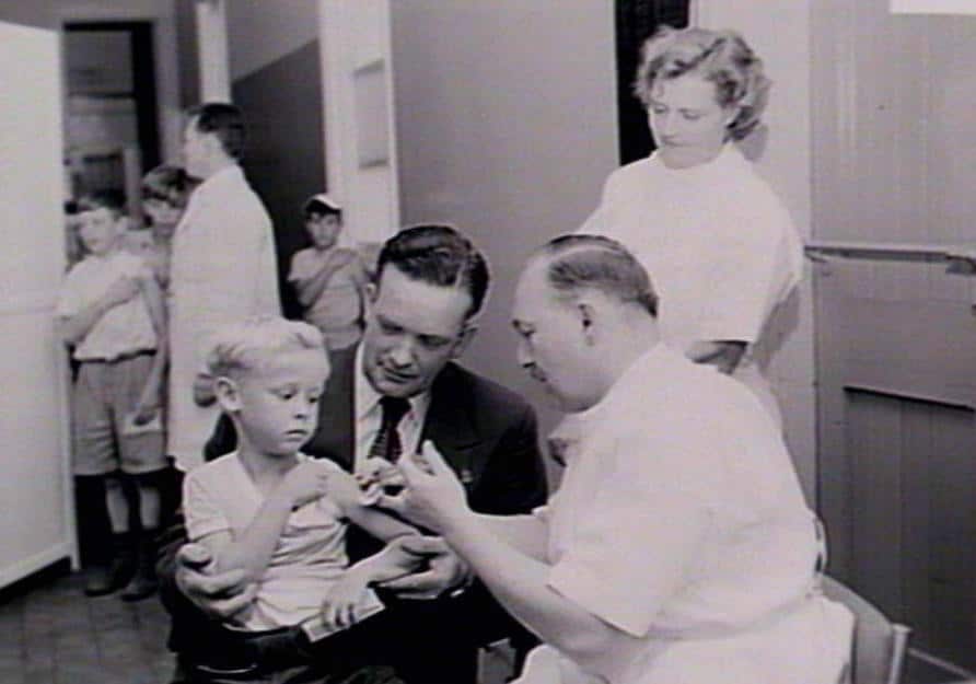 Vaccines were crucial to the eradication of polio in Australia.