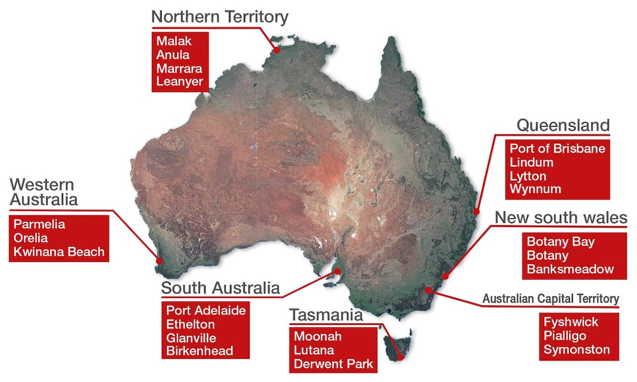 Polluted suburbs graphic