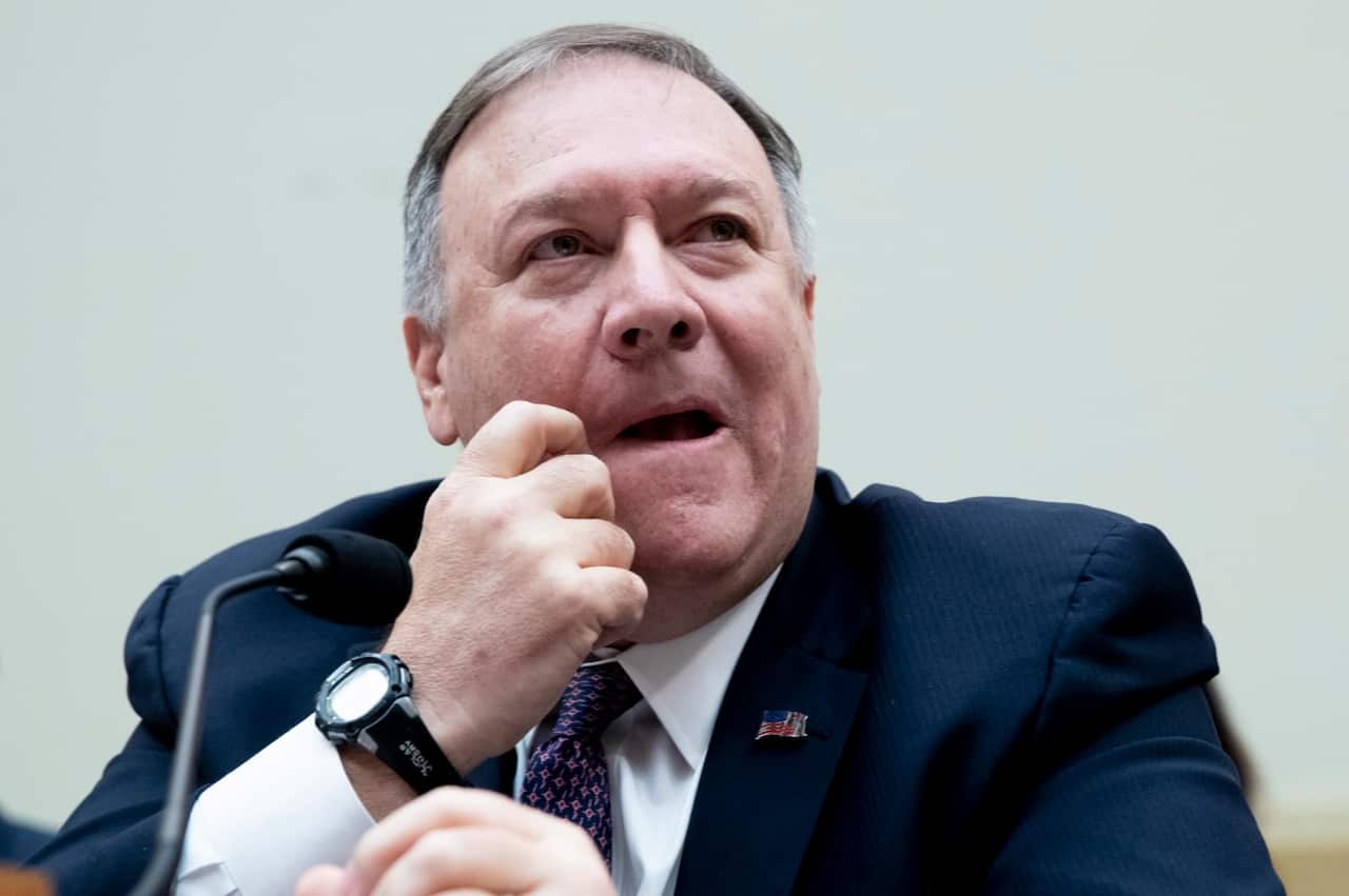 Mr Linick's was said to be investigating US Secretary of State Mike Pompeo.