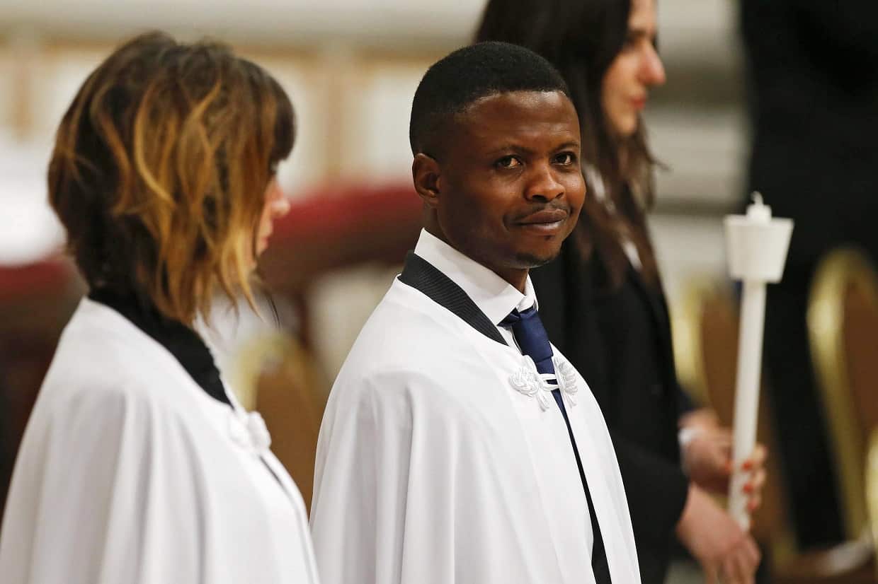 John Ogah was praised for his act of bravery during a robbery.