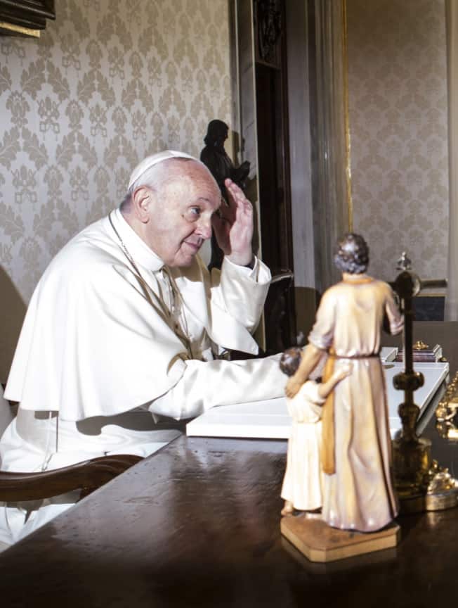 Pope Francis meets with Sebastian Pinera Echenique president of Chile at the Vatican on October 13, 2018.