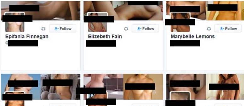 pornbots taking over isis twitter