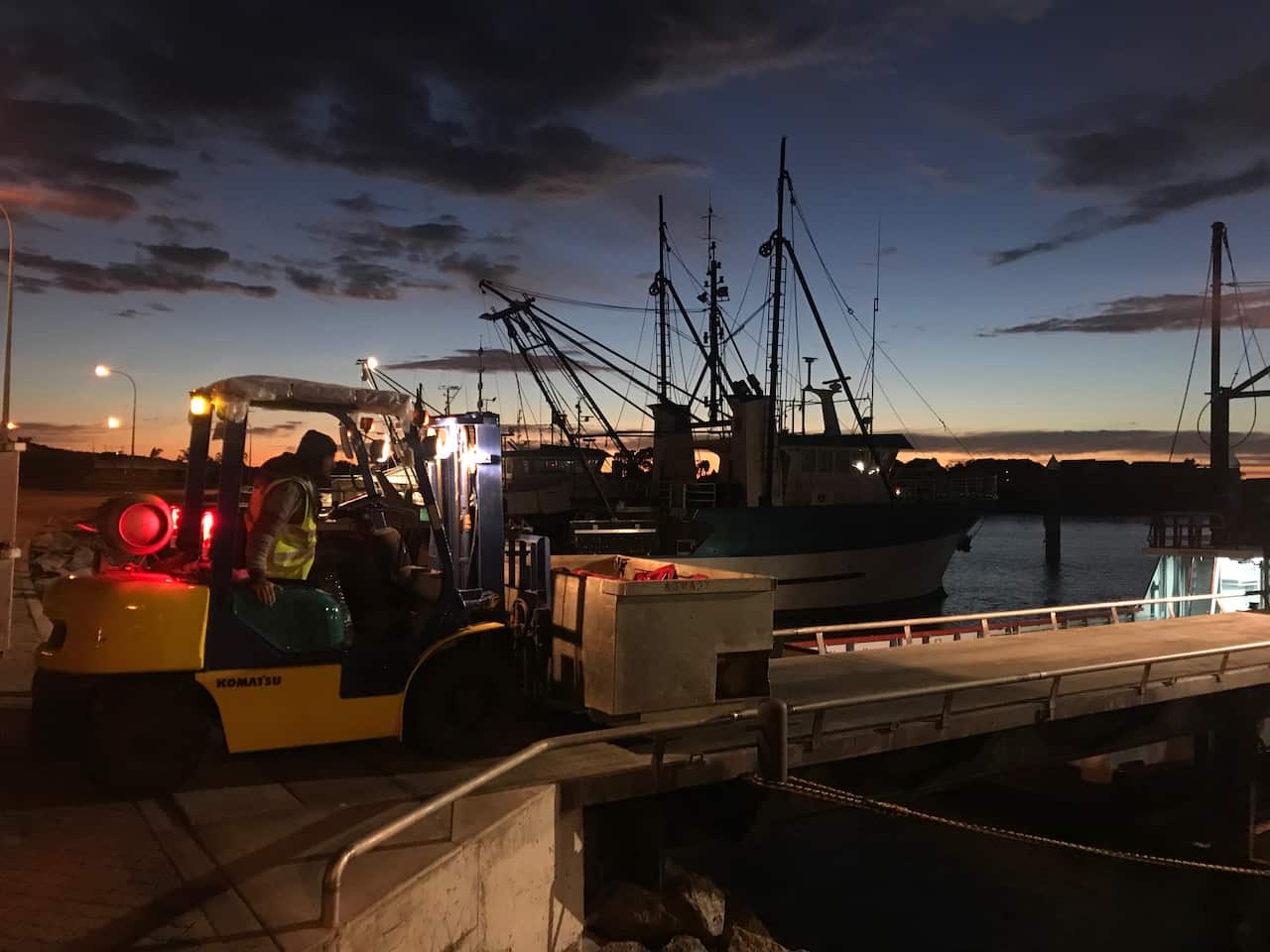 Port Lincoln's tuna wharf