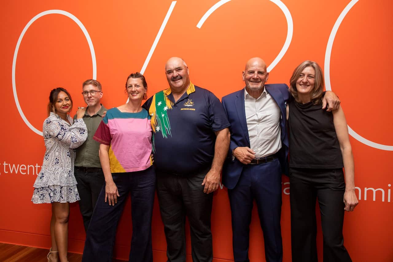 The National Portrait Gallery's 20/20 launch in Canberra. 