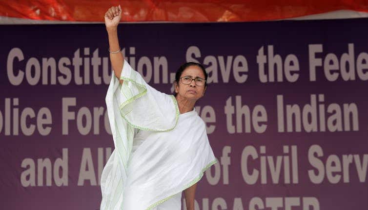 Potential powerbroker: Mamata Banerjee.