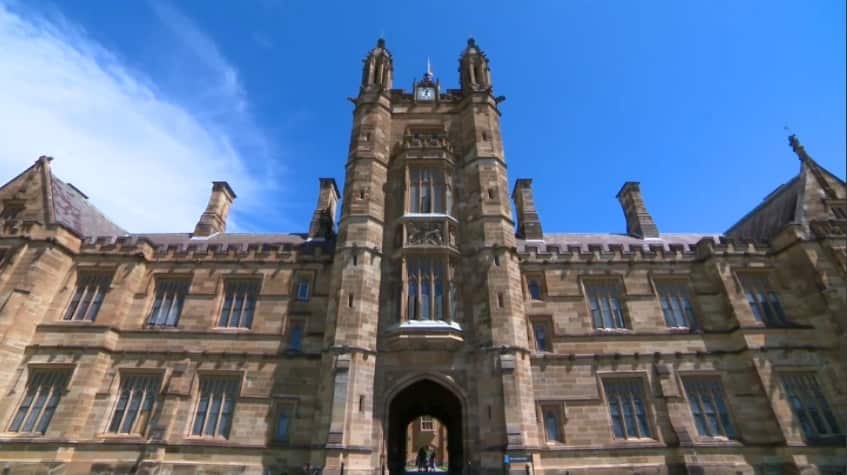 Sydney University's architecture dates back to the 1920s. 