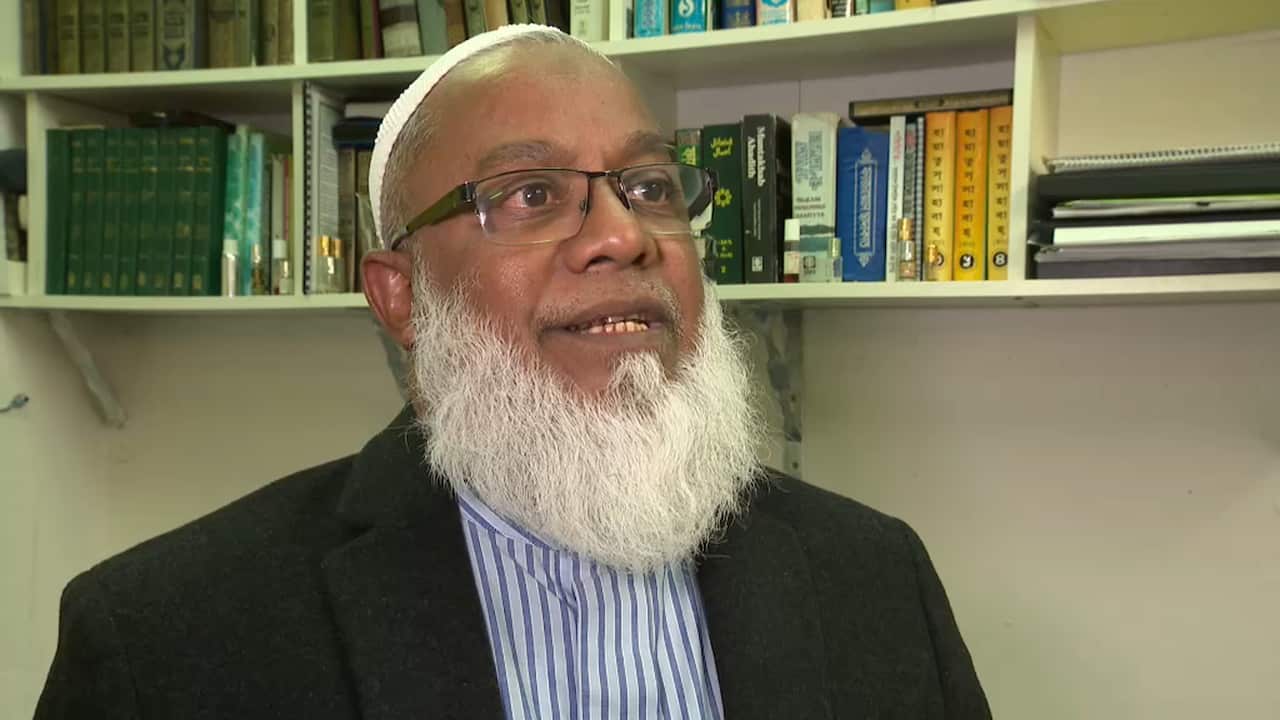 Ahsan Farazi is happy to have found a prayer space in Sydney. 