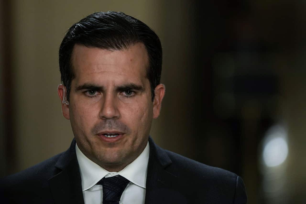 Puerto Rican Governor Ricardo Rossello.