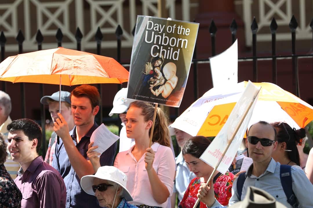 Anti-abortion campaigners