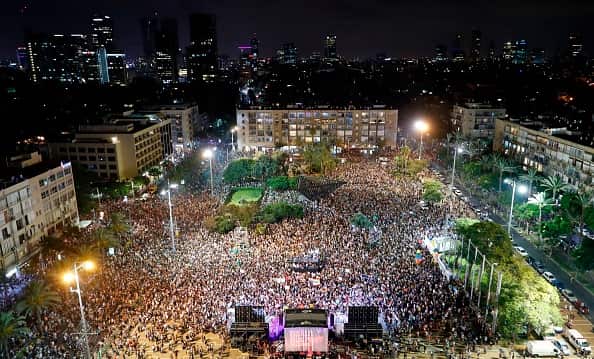 Tens of thousands have taken part in the protests.