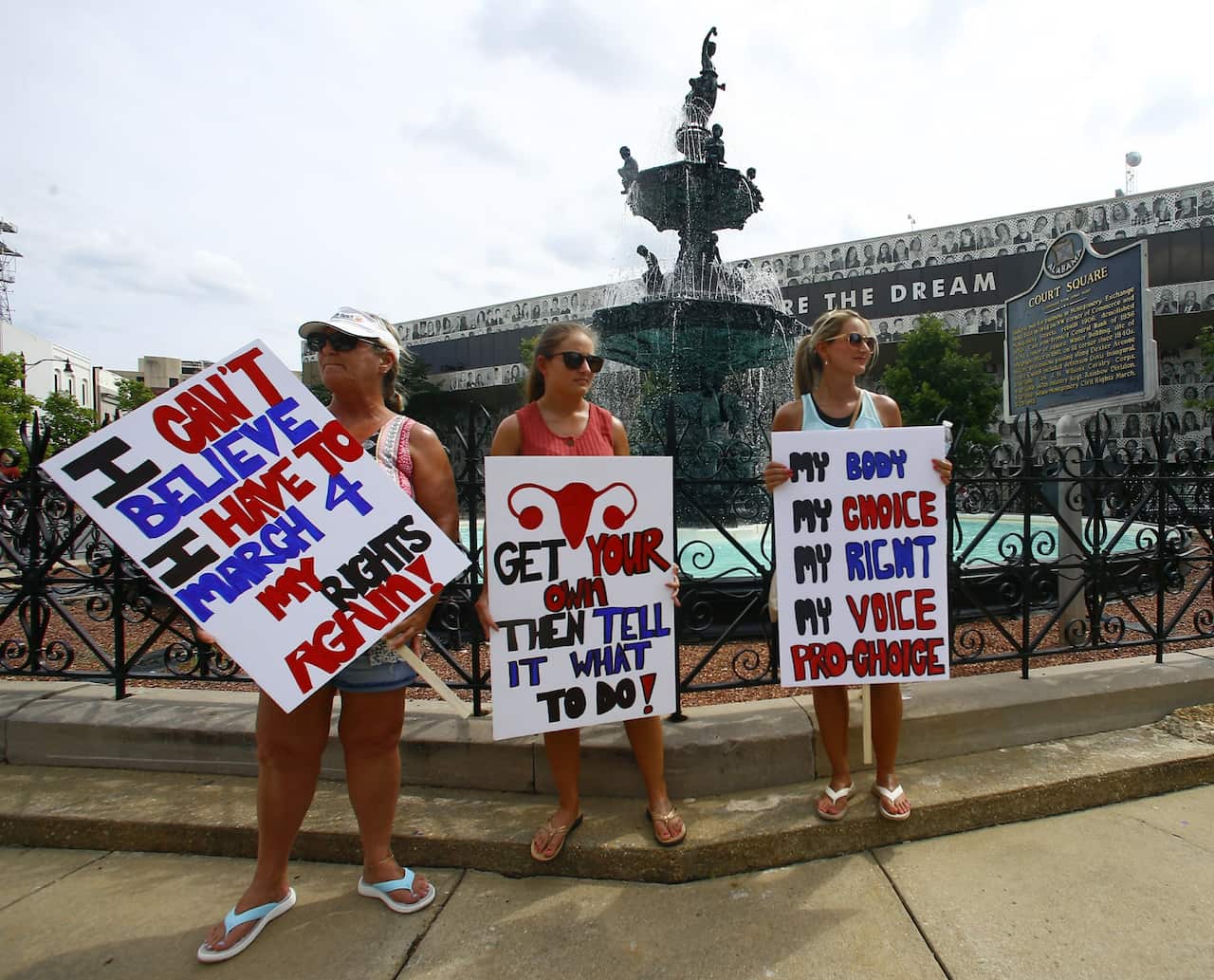 Protesters
