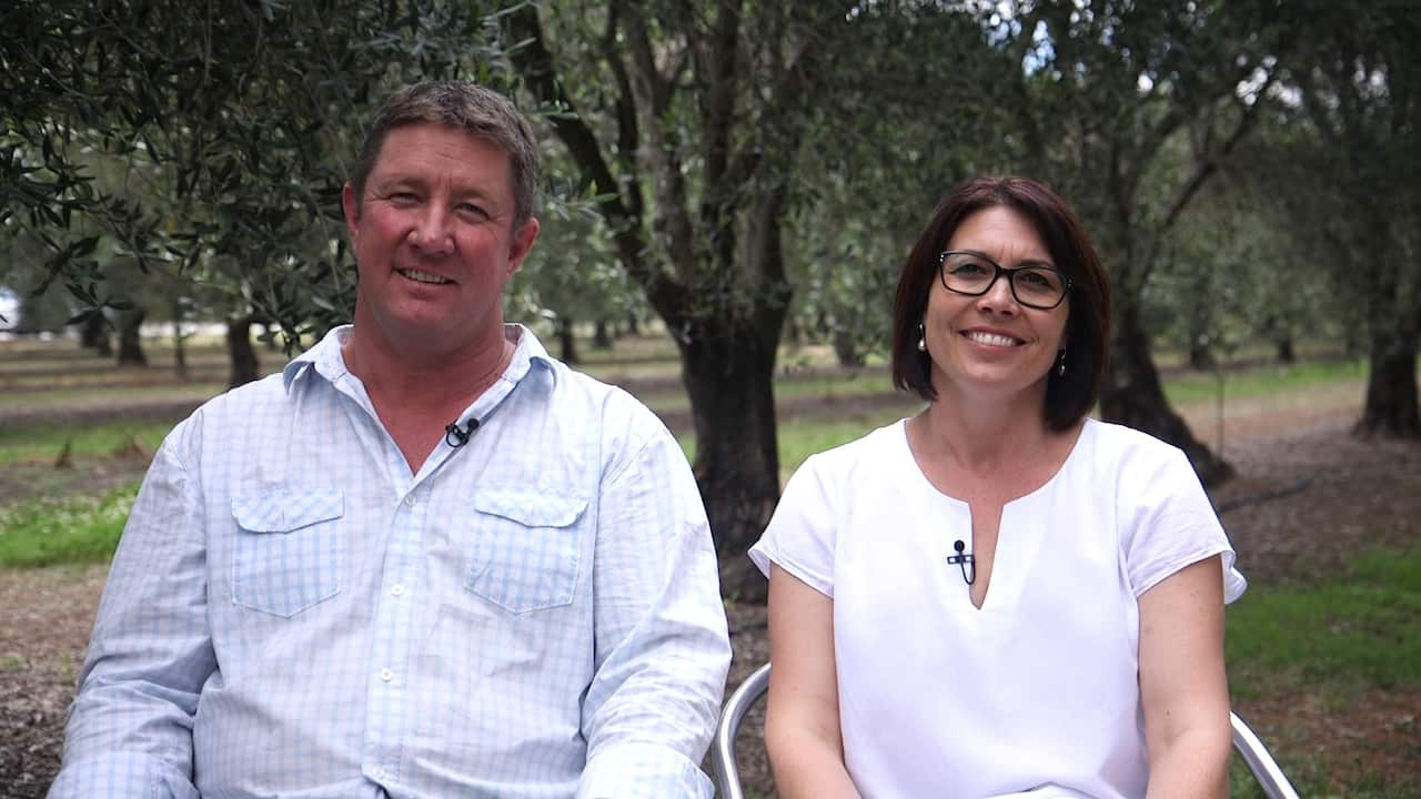 Steve and Racquel Goodchild, owners of Pukara Estate.