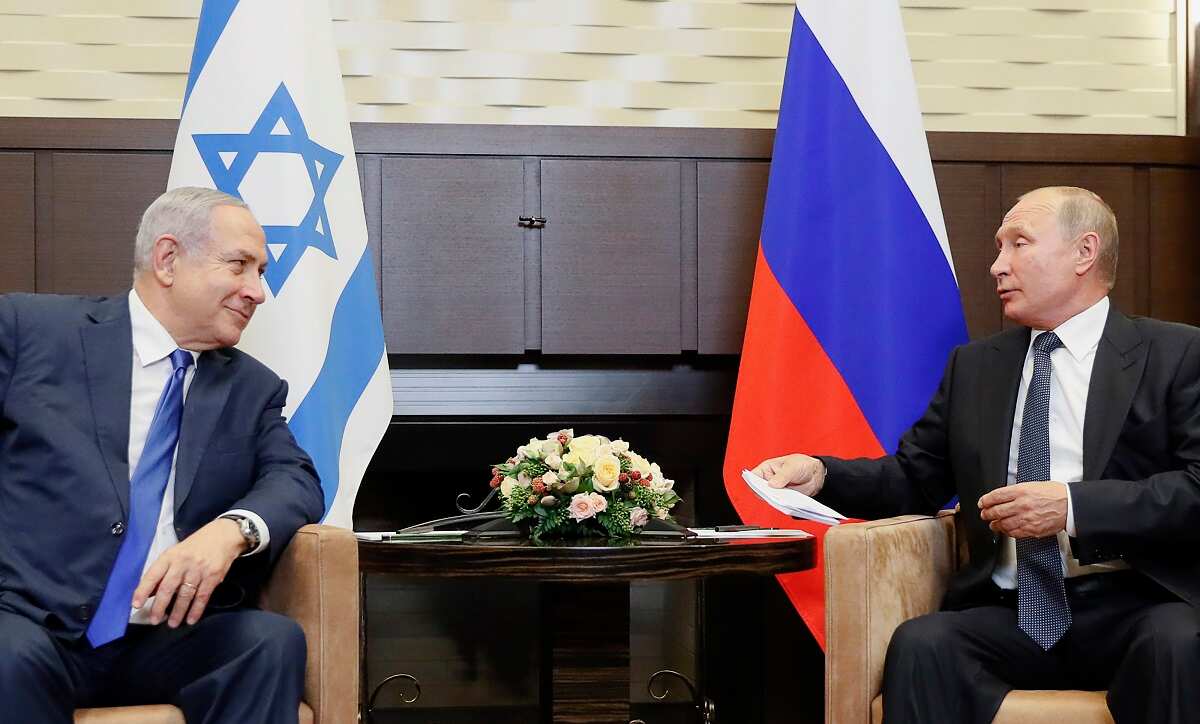 Russian President Vladimir Putin says the Kremlin has an interest in who wins power in Israel. 