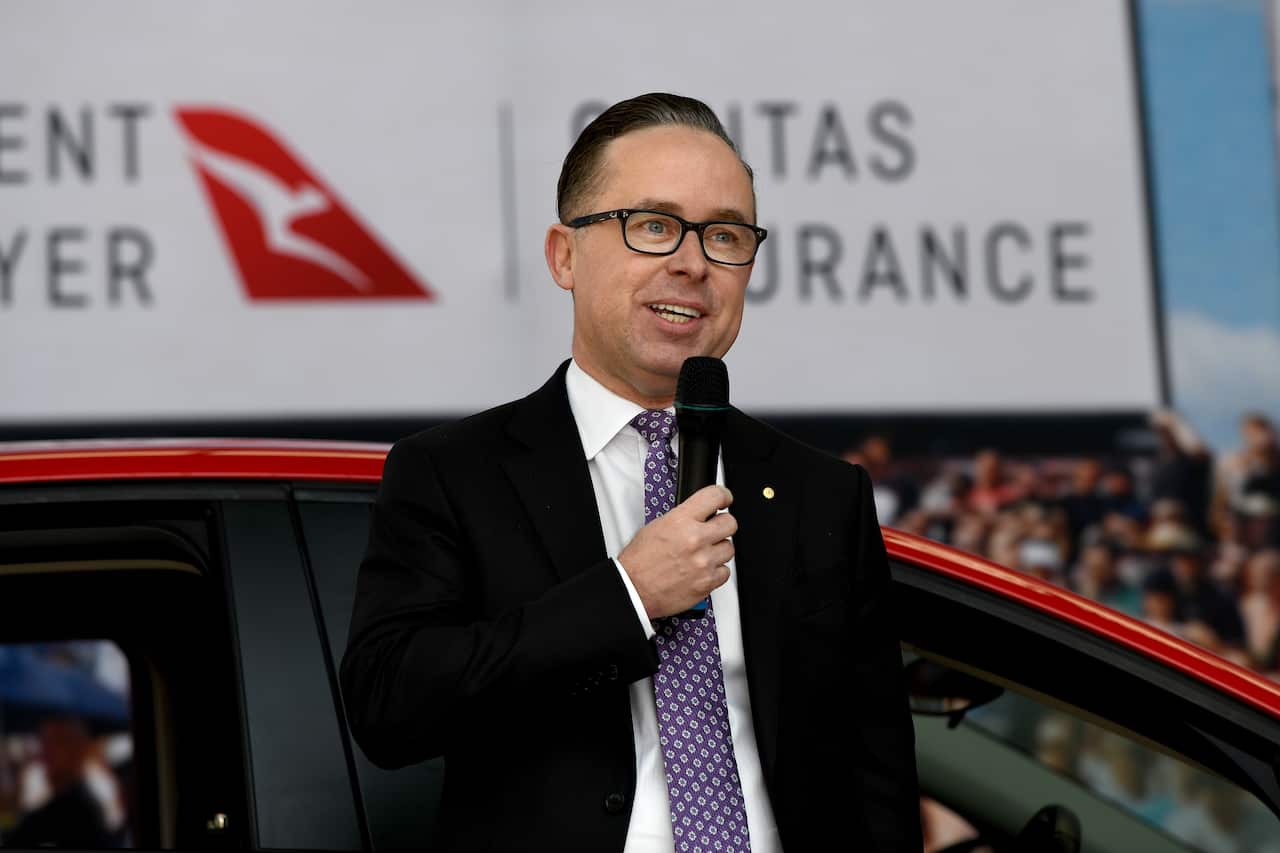 Qantas Group CEO Alan Joyce.