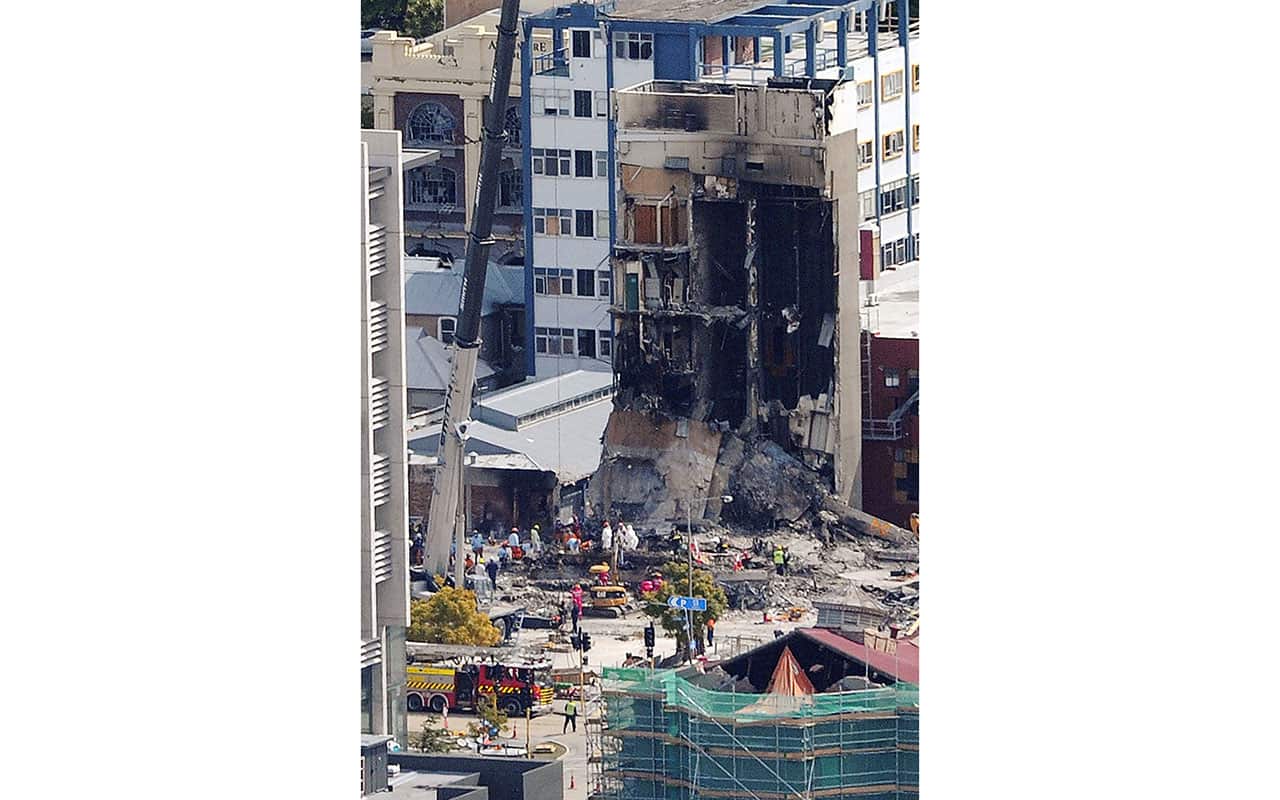 The Canterbury Television building in Christchurch, New Zealand.