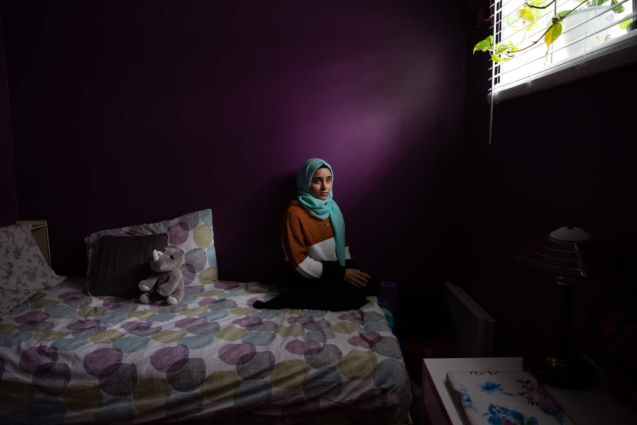 Sumayya Patel, who wears a hijab and had only recently earned her degree in education when Quebec's new secularism law began.