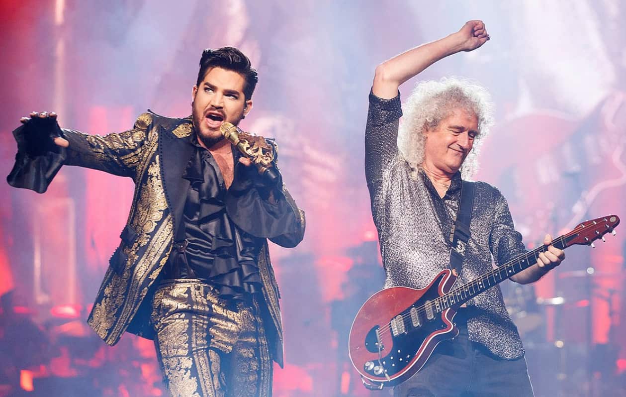 Adam Lambert and Queen.