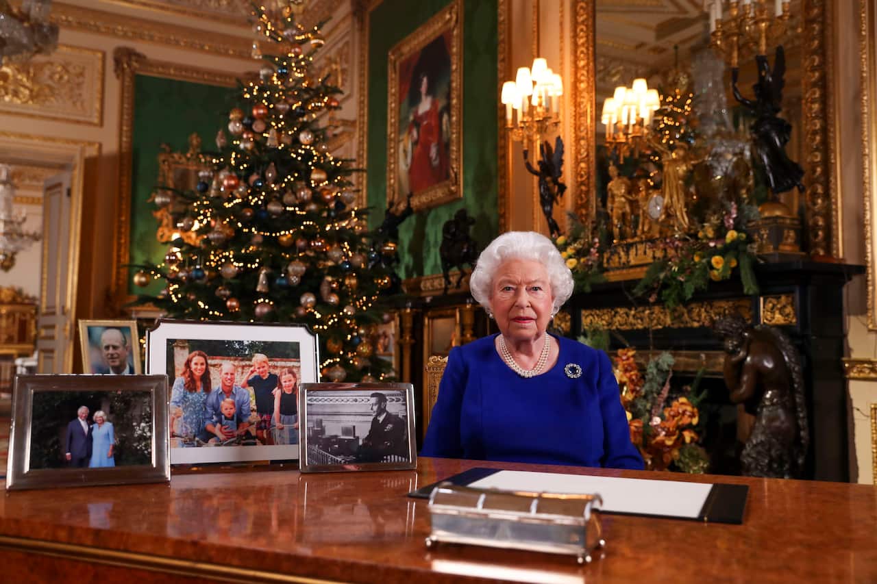 The Queen used her Christmas message to reflect on a "bumpy year".