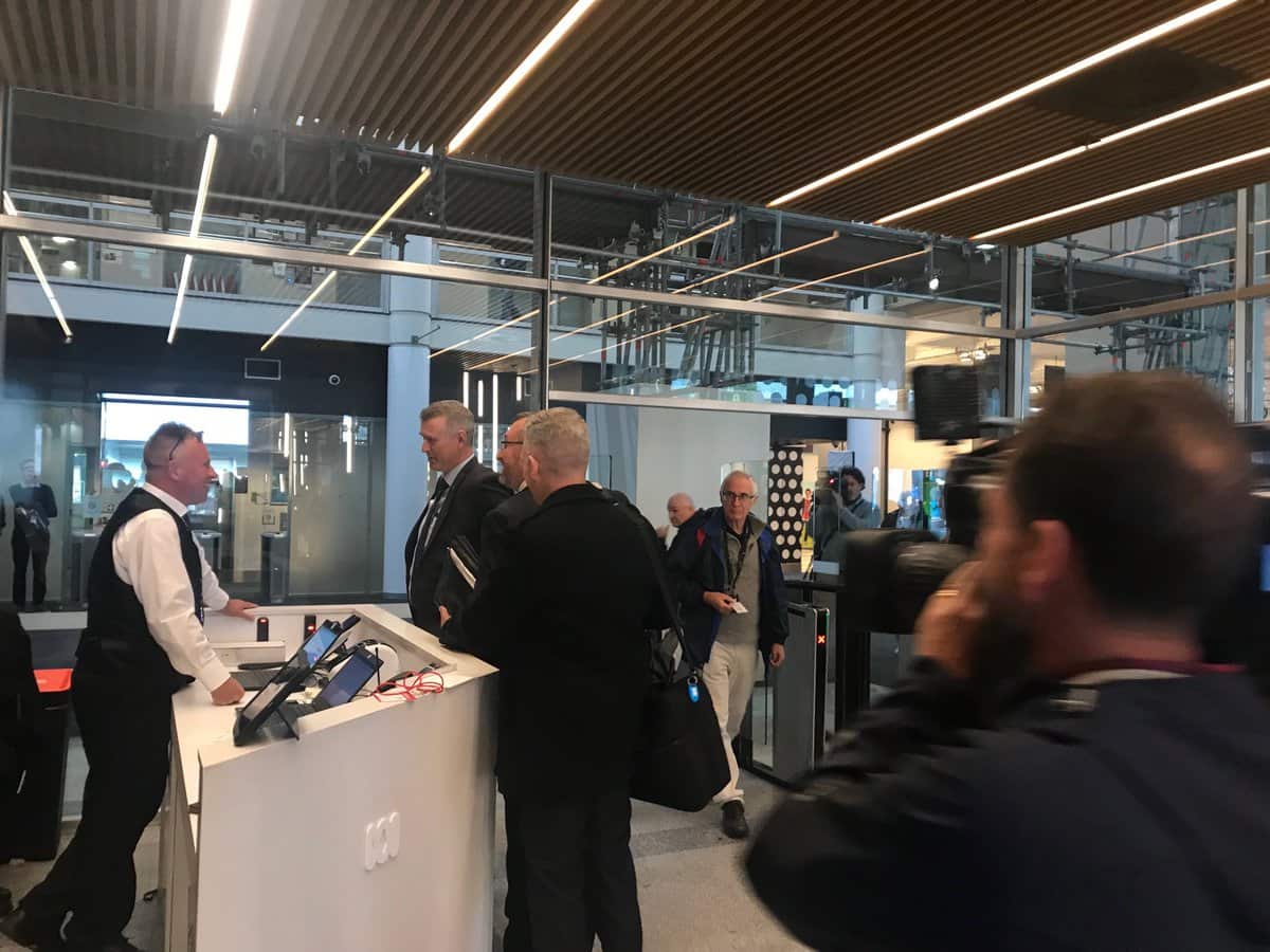 AFP offices are searching the ABC offices in Sydney.