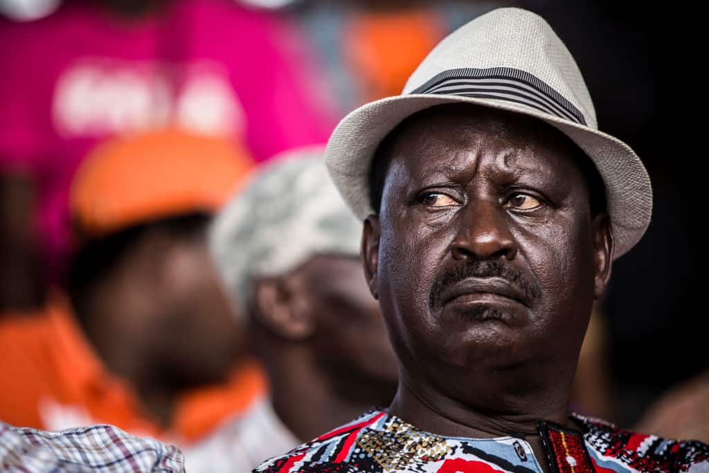Kenya's opposition leader, Raila Odinga