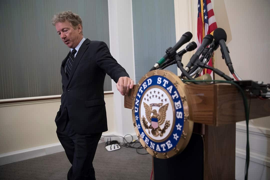 Senator Rand Paul singlehandedly caused a brief shutdown last month by refusing to allow a quick vote on the spending bill.