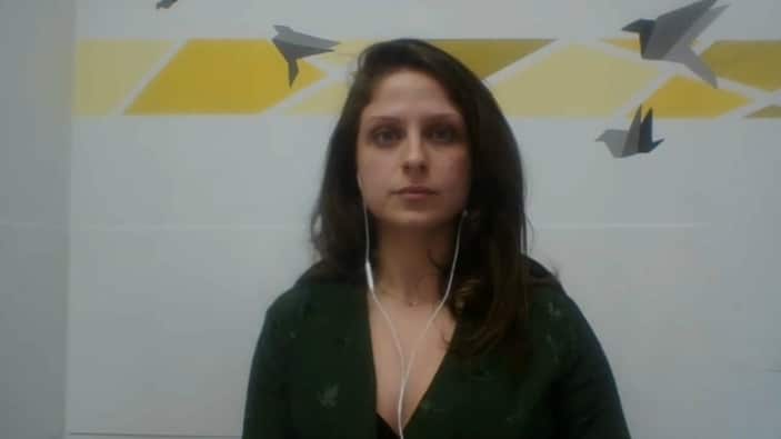 Amnesty International Yemen Researcher Rasha Mohamed.