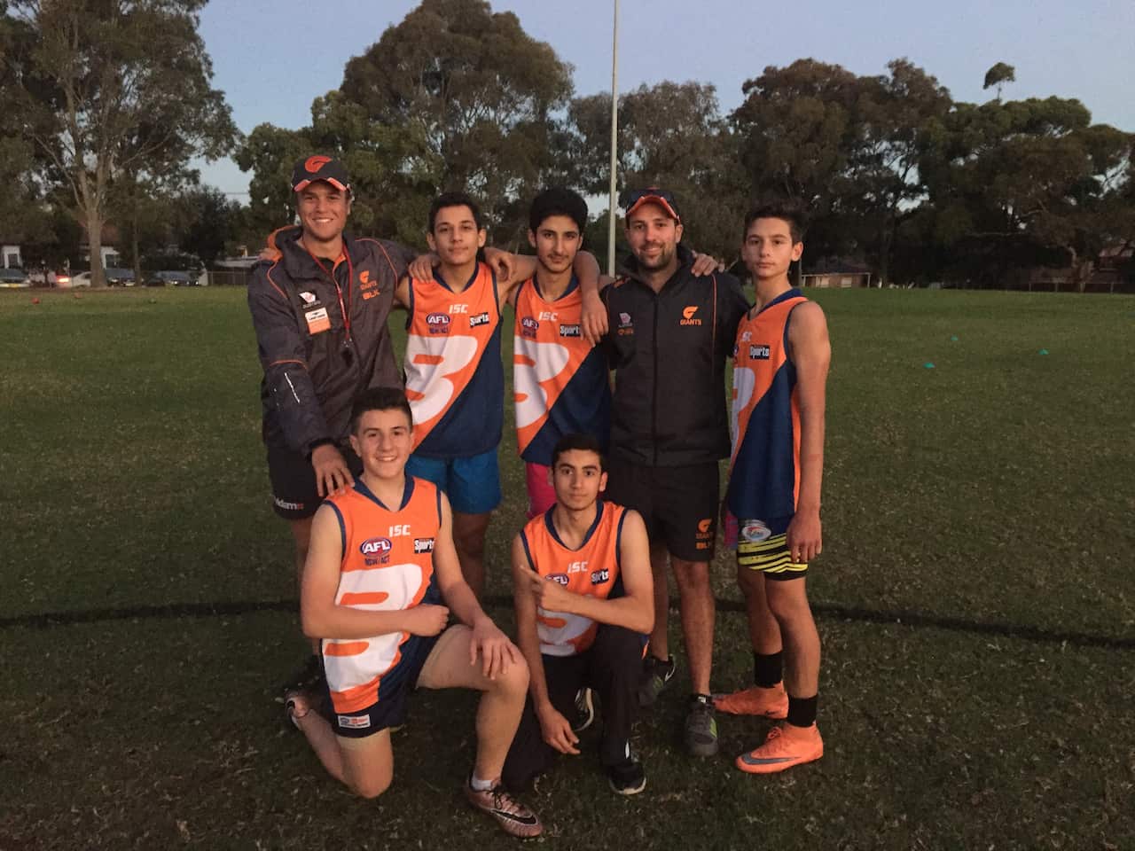 The Giants inspired Jamal to start a new team, named the Bankstown Bullsharks 