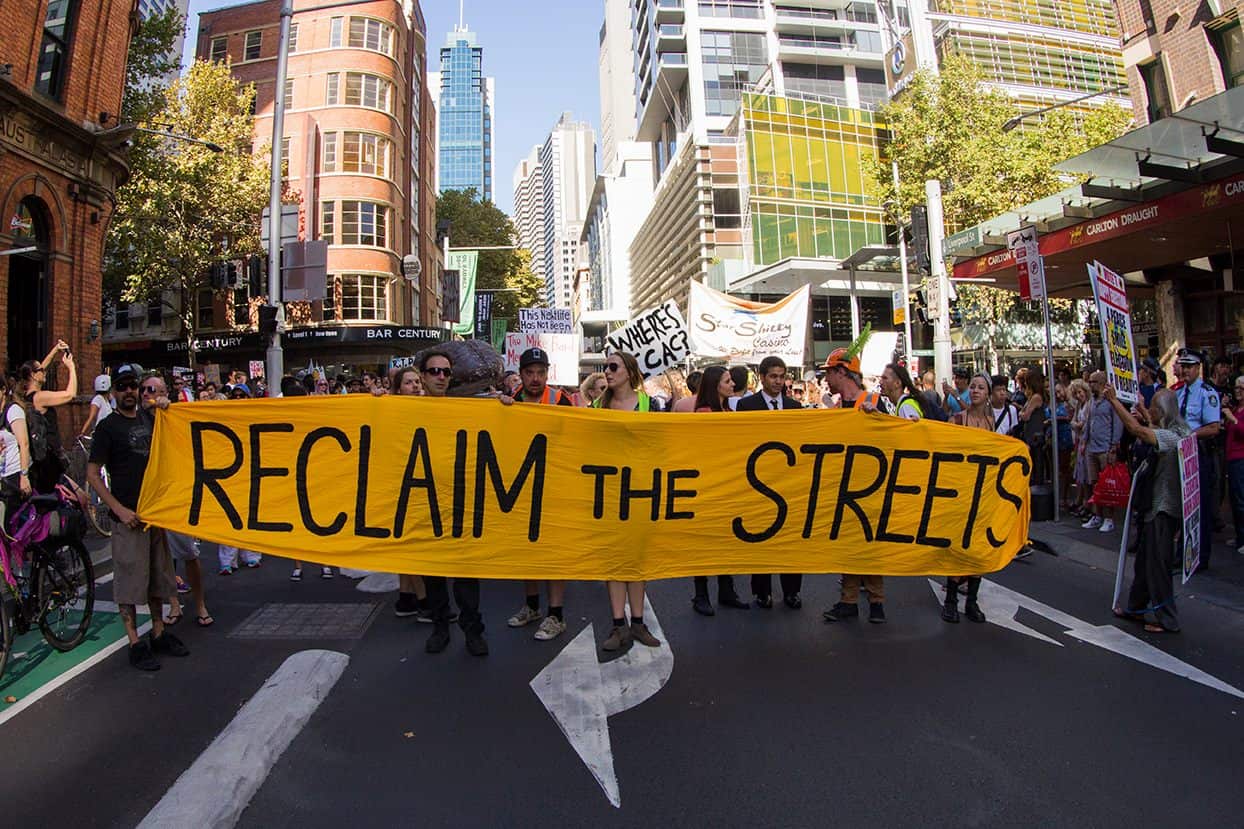 Reclaim the streets in Sydney