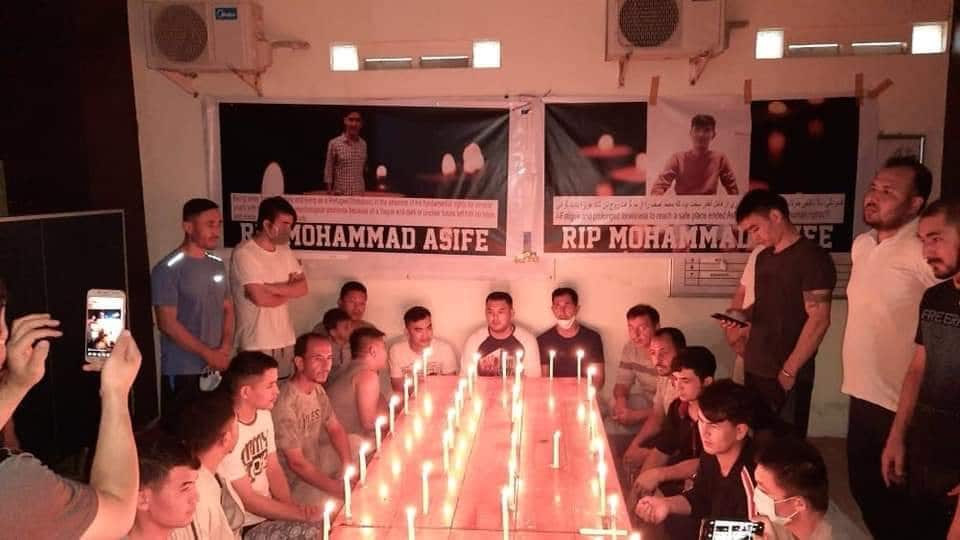 Refugee community mourning for Asif, who took his own life