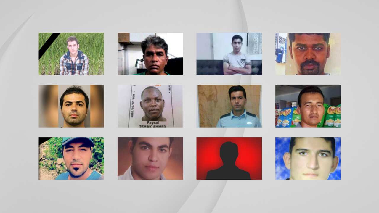 Twelve refugees and asylum seekers have died. 