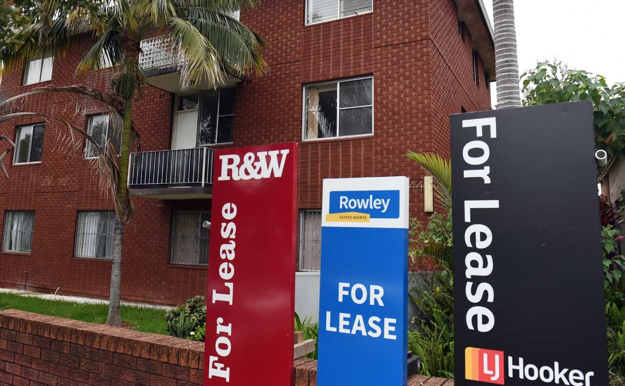 File image of properties in Sydney for lease