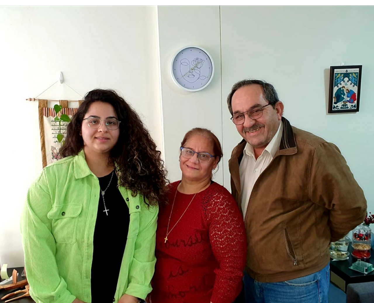 Helen and her family