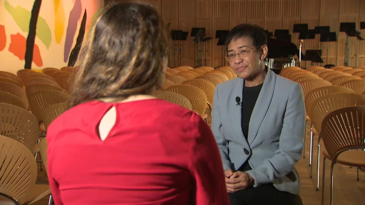 In Australia for a festival on press freedom, Maria Ressa is warning Australians not to allow the erosion of press rights before it’s too late.