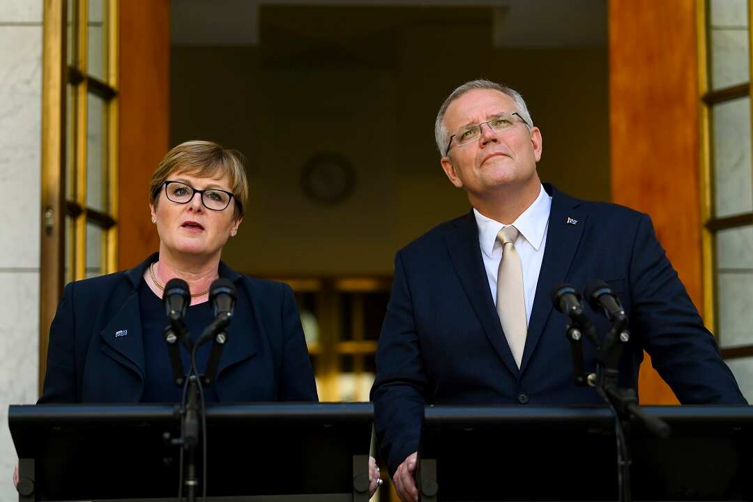 Scott Morrison says Linda Reynolds was the right person for the job, regardless of gender. 