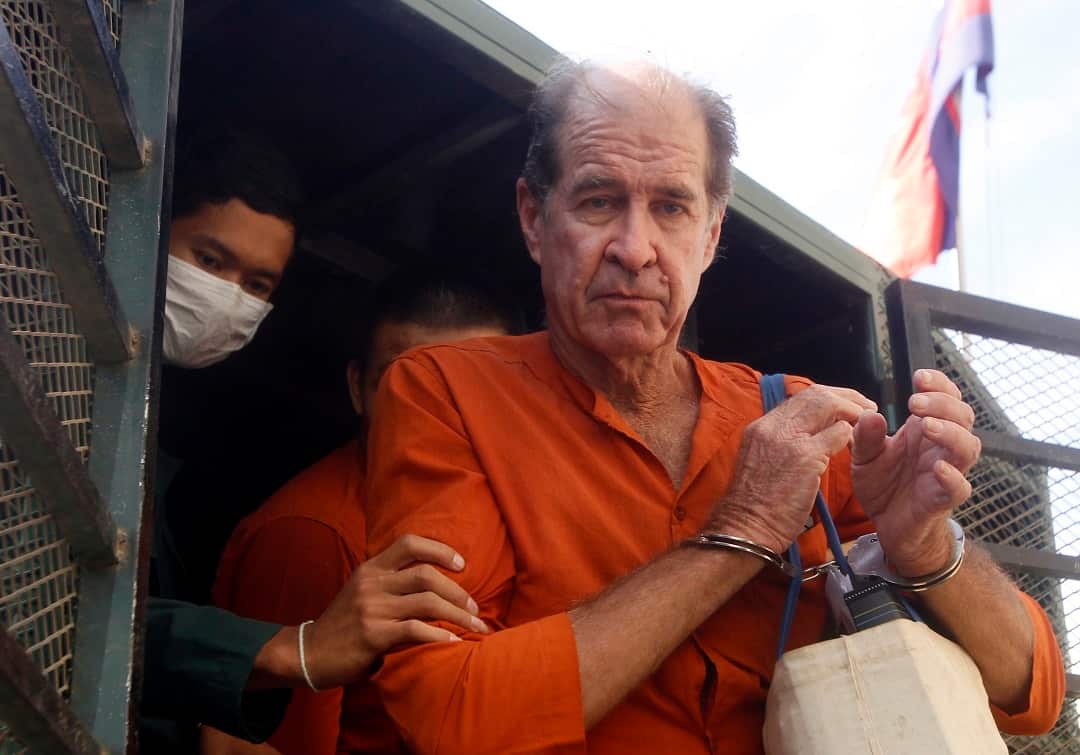 Filmmaker James Ricketson in Cambodia.