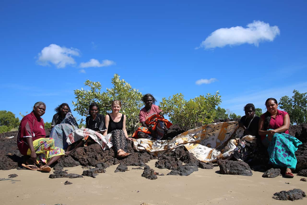 A collection of artists from the Babbarra Women's Centre in the Arnehm Land community of Maningrida are heading to to Paris in October.