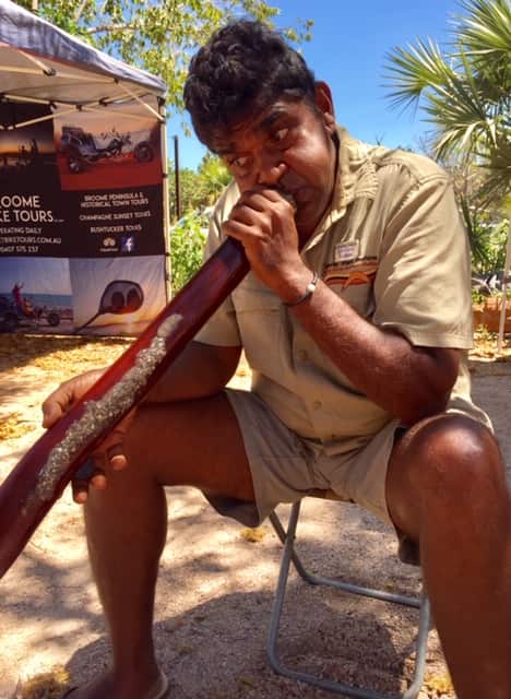 Robert Dann is an accomplished didgeridoo player.