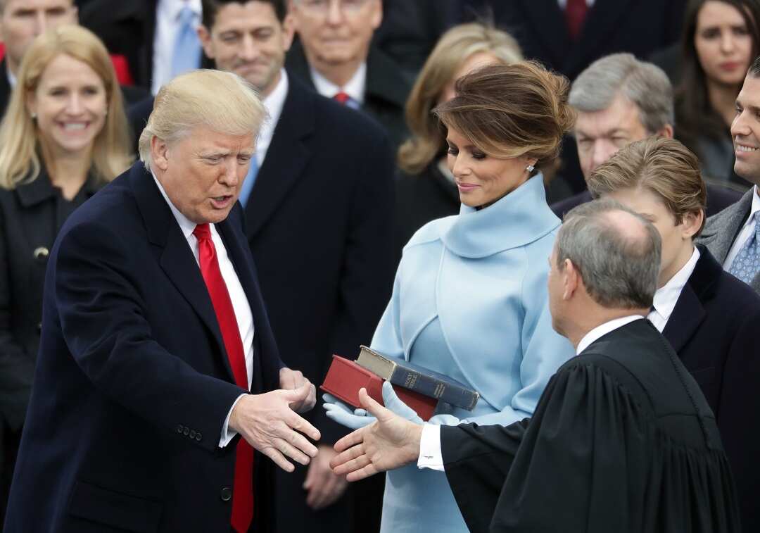 Donald Trump Is Sworn In As 45th President Of The United States