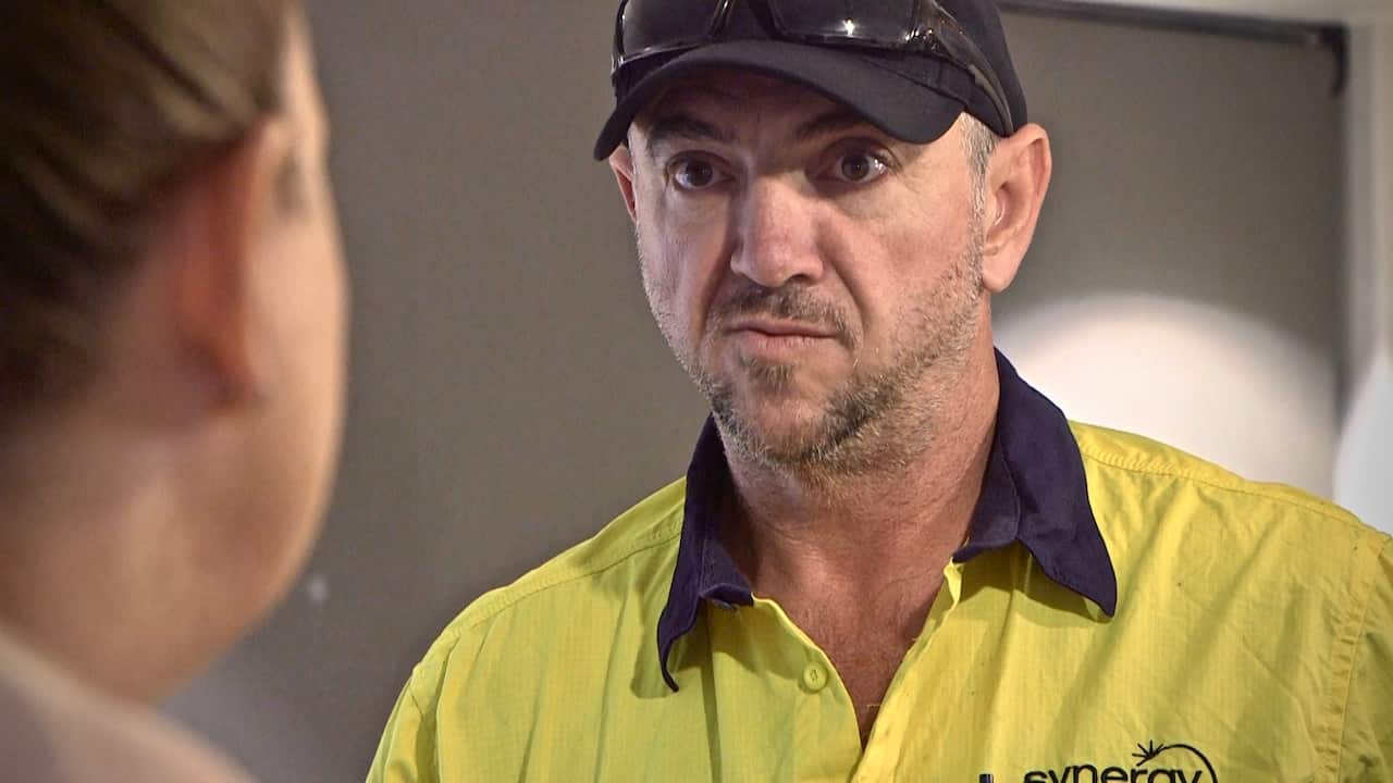 Rod Roe is an operator at the Muja Power Station