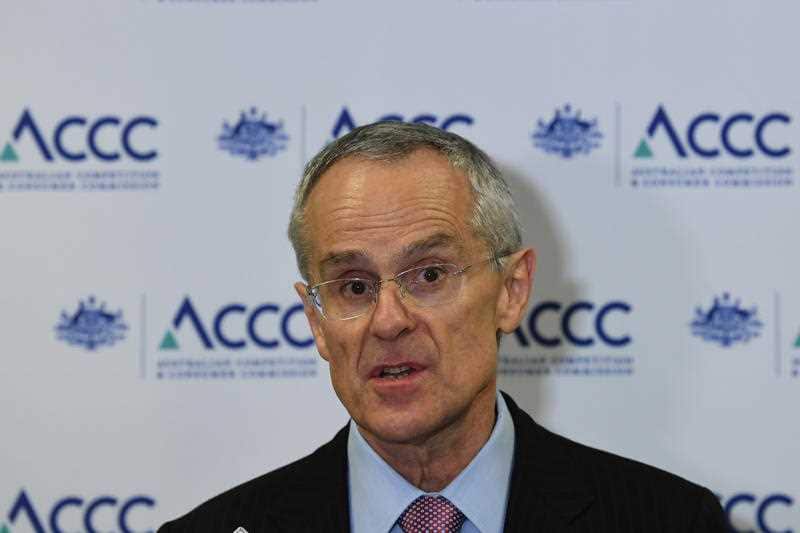 Australian Competition and Consumer Commission chairman Rod Sims.