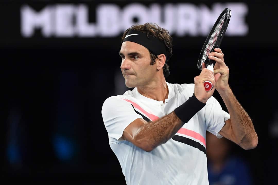 Roger Federer of Switzerland is the oldest man in 46 years to reach the final in Melbourne.