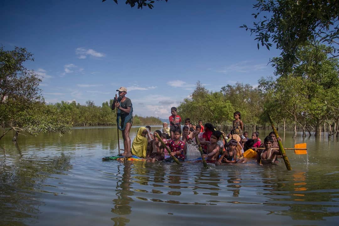 More than 620,000 have fled a crackdown in northern Rakhine state for neighbouring Bangladesh over the past three months.