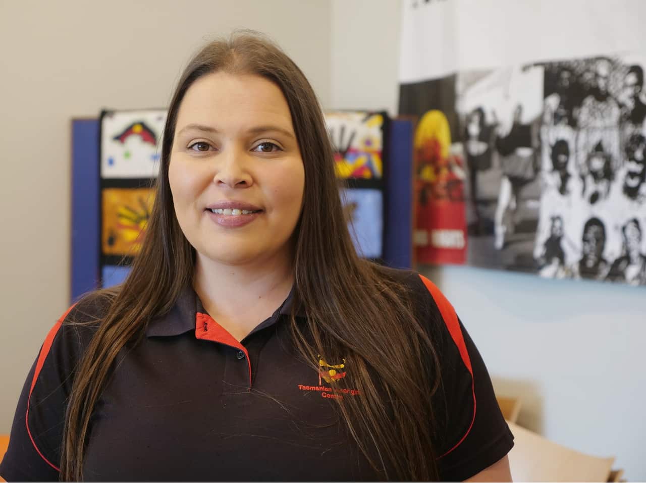 Rosetta Thomas is the Youth and palawa kani Language worker at the Launceston Tasmanian Aboriginal Centre.