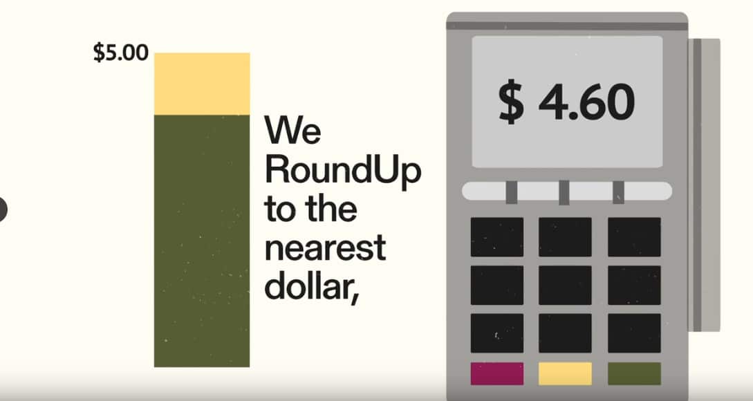 FairVine's RoundUp system adds small change to super.