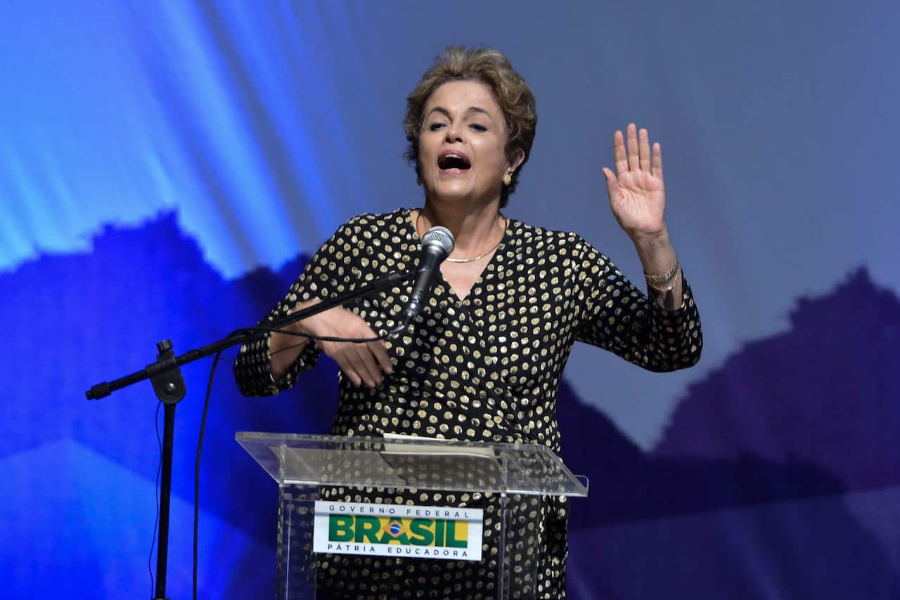 President Dilma Rousseff gave a speech on May 10