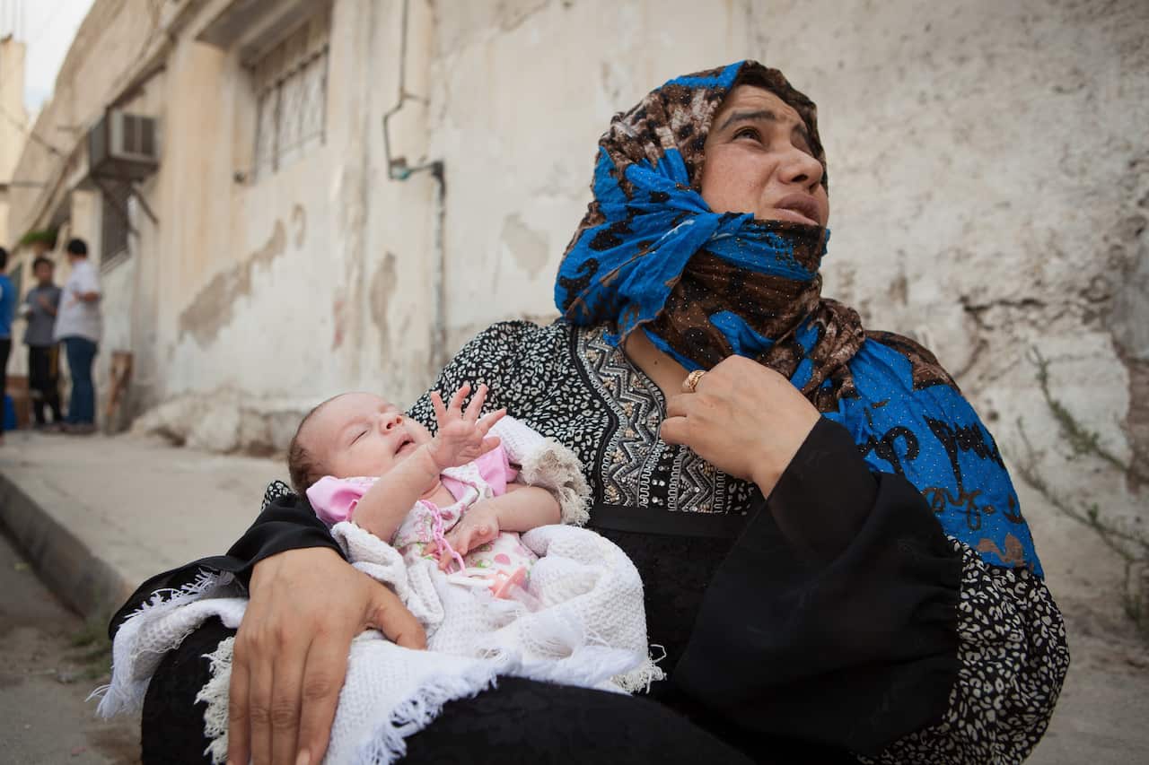 Syrian refugees in Jordan 