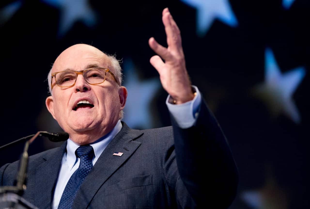 Rudy Giuliani, an attorney for President Donald Trump.