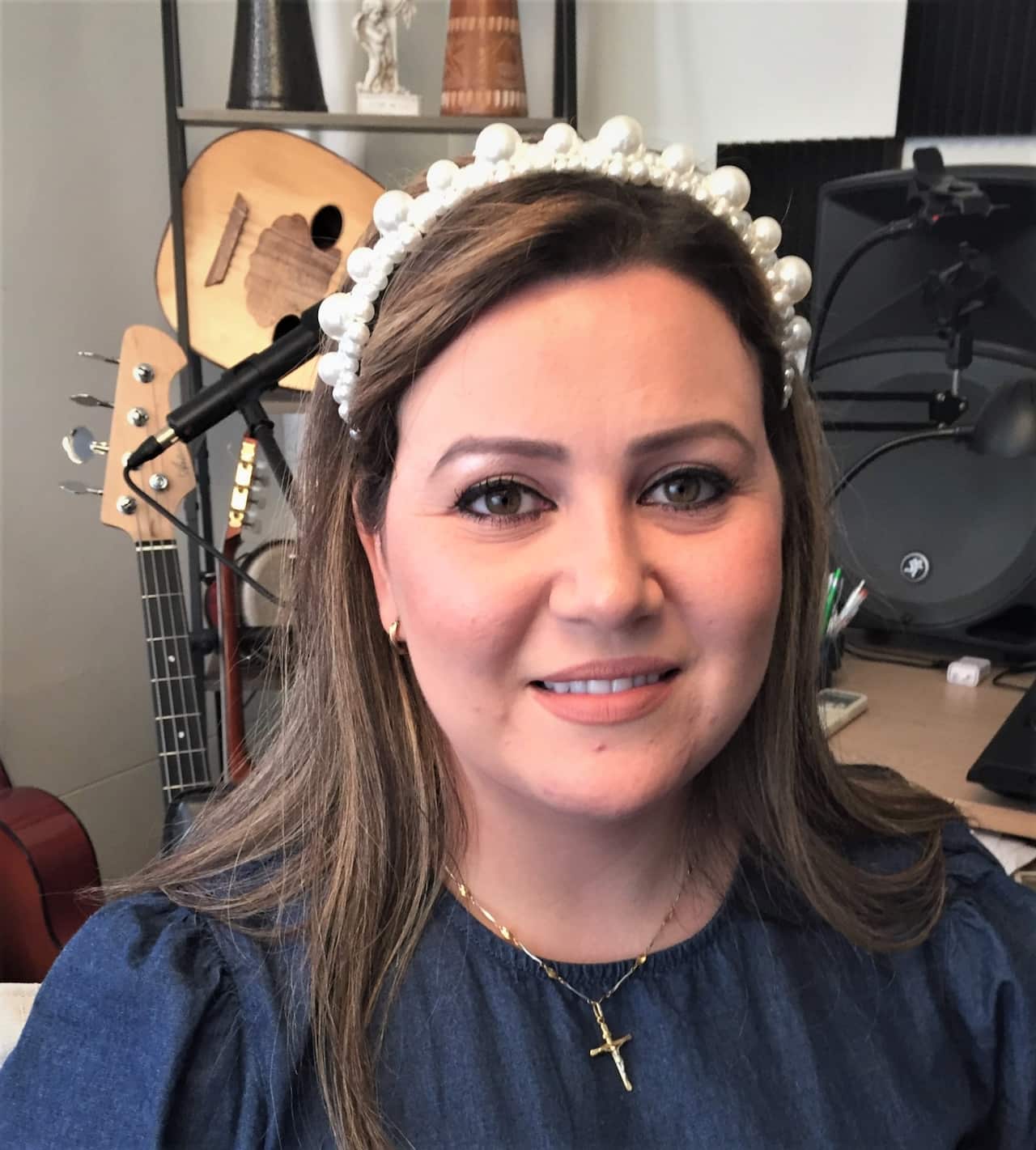 Music student Rula Salmo in Sydney.