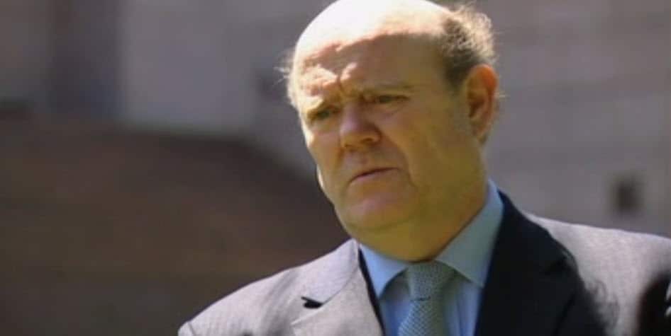 Rupert Soames is a grandson of Sir Winston Churchill. (SBS)